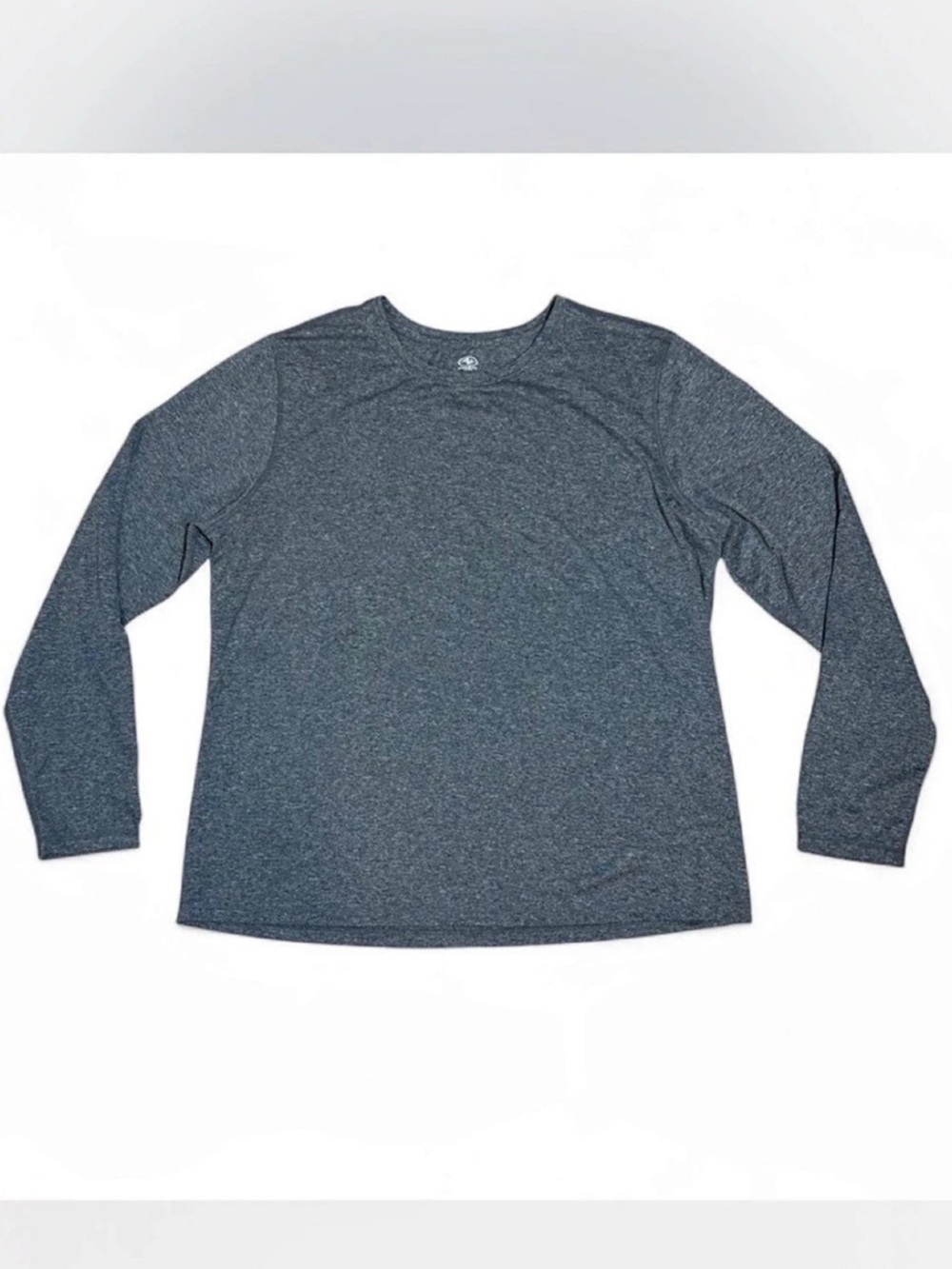 Athletic Works Women’s Long Sleeve Athletic Top Gray XL (16-18)